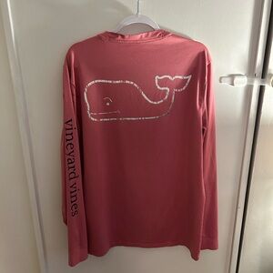 Vineyard Vines Coral Performance Tee